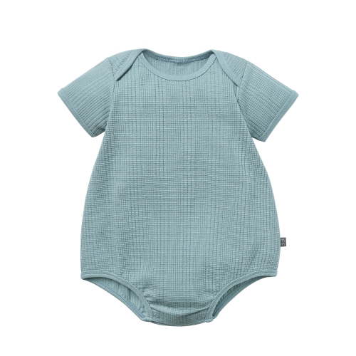 Modern Moments Baby Organic Cotton Romper, Sizes 0/3 to 24 Months, Stretch Fabric