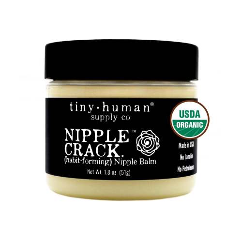 100% Lanolin Free, Organic Nipple Crack Nipple Cream for Breastfeeding, Nursing Balm for New Mamas
– Tiny Human Supply Co