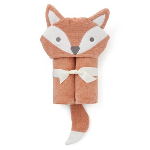 Terry Velour Hooded Fox Towel
