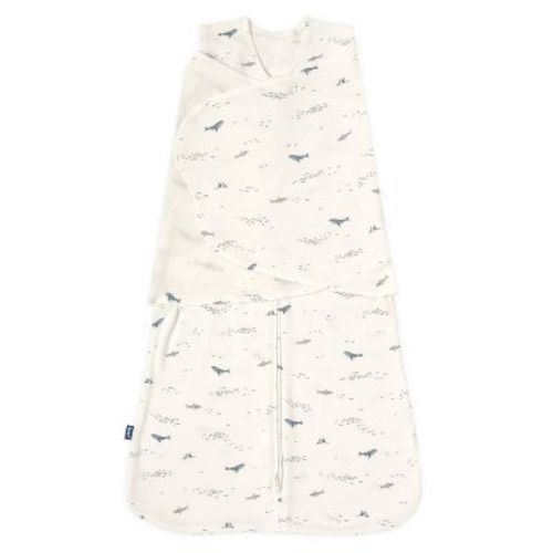 Halo Innovations Sleepsack Cotton Swaddle Wrap - Ocean Life - S