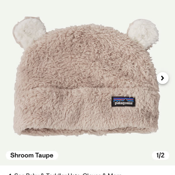 Patagonia Baby Furry Friends Fleece Hat