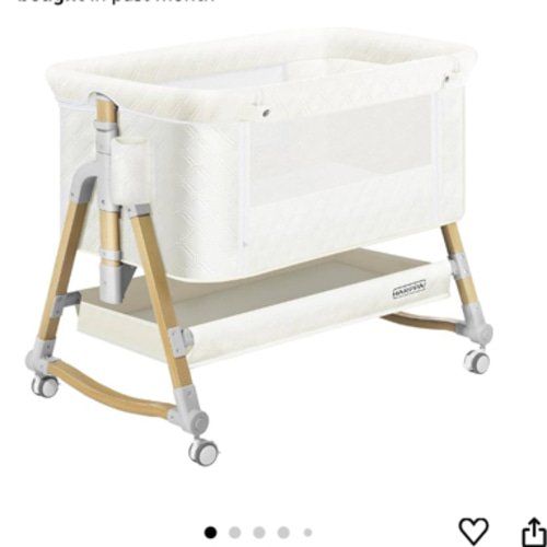 HARPPA Cuddly | 3-in-1 Baby Bassinet Bedside Sleeper