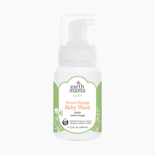 Earth Mama Sweet Orange Baby Wash - Sweet Orange, 5.3 fl oz