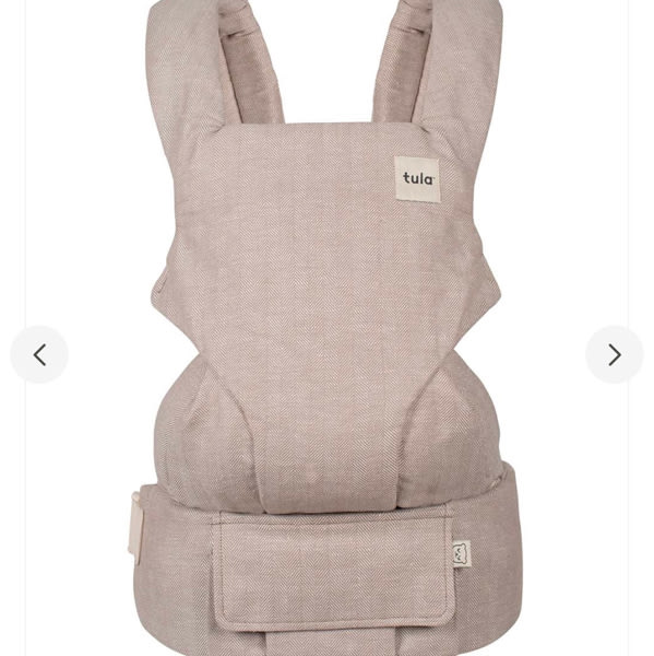 Baby Tula Explore Linen Baby Carrier: Sand | Linen Collection – Baby Tula US