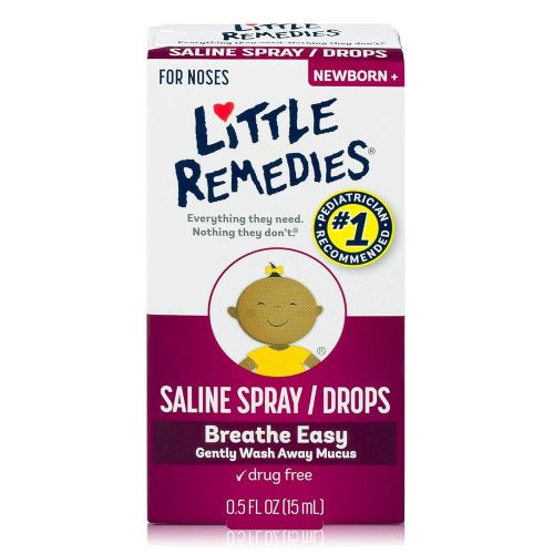 Triple Paste Diaper Rash Cream and Little Remedies Saline Spray Baby Care Bundle