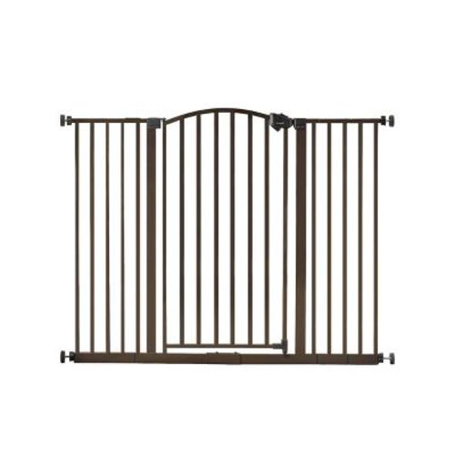 Regalo Extra Tall and Extra Wide Decor Baby Gate - 58" - Bronze