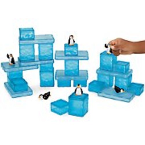 Playful Penguins Ice Blocks