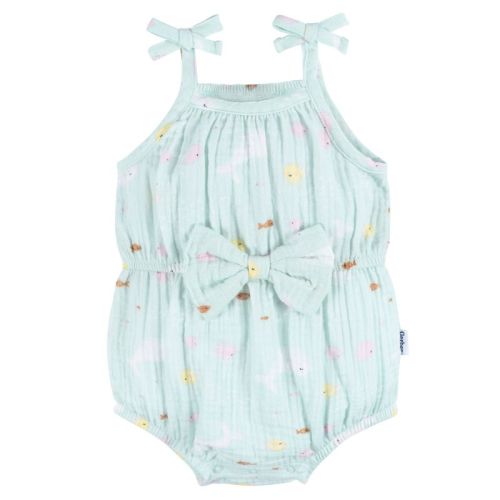 Gerber Baby & Toddler Girls' Romper - Starfish - 6-9 Months