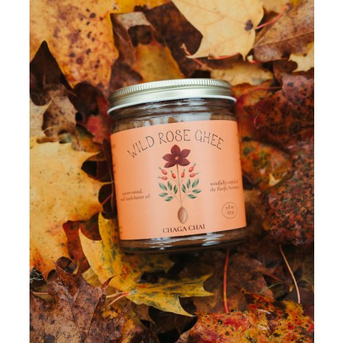 *Seasonal* Chaga Chai — Wild Rose Ghee