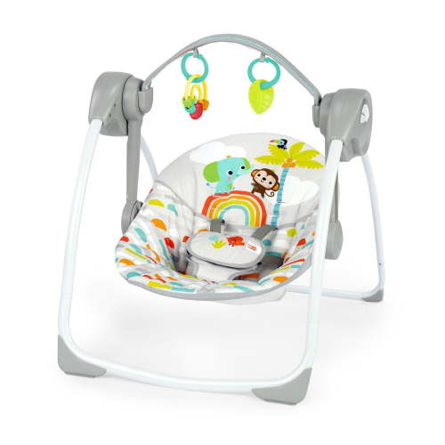 Bright Starts Playful Paradise Portable Swing, 0 - 9 months, max 20lbs - Walmart.ca