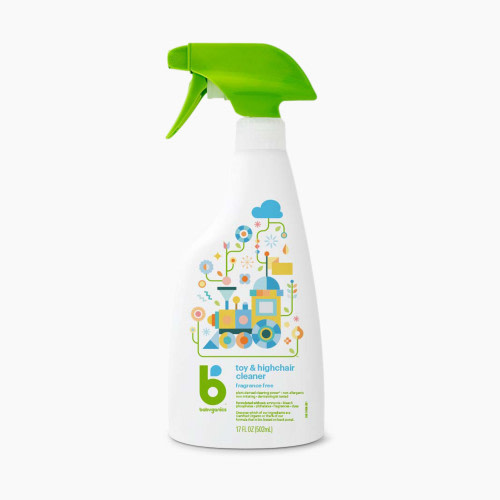 Babyganics Toy & Highchair Cleaner - Fragrance Free, 17 oz