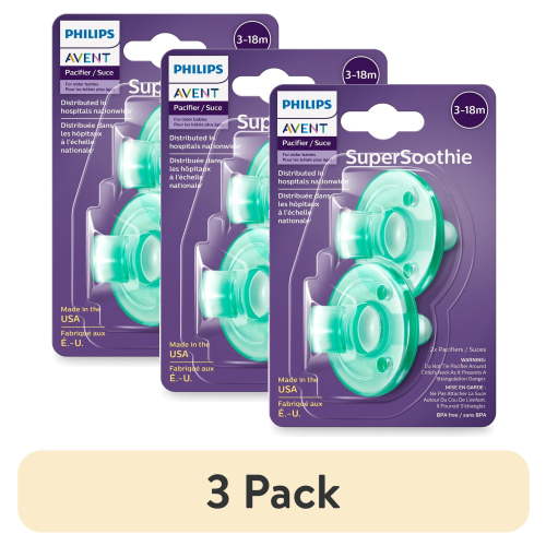 Philips Avent Soothie Pacifier - Silicone - 3-18 Months