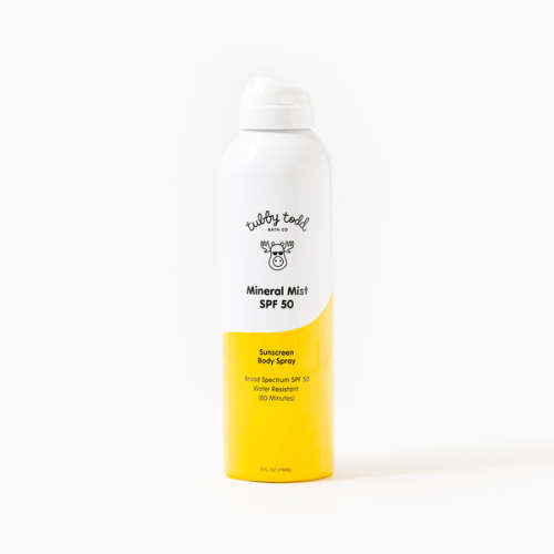 Mineral Mist Sunscreen | Tubby Todd Bath Co.