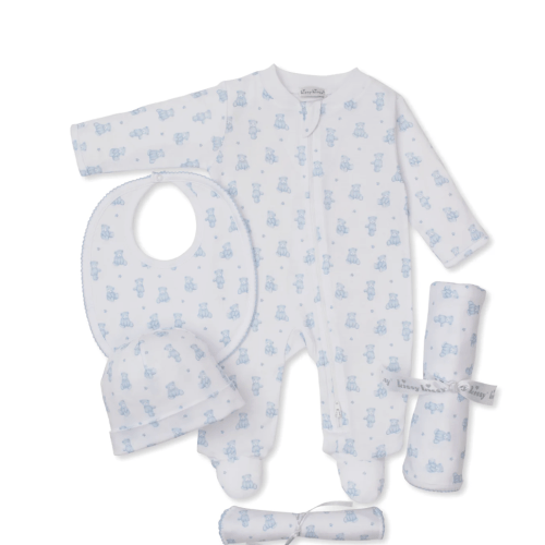 Teddy Bears Blue 5pc Gift Set
