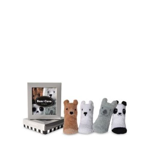Unisex Bear Socks, 4 Pack - Baby
