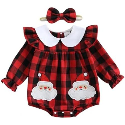 Baby Girl Halloween Outfits Cute Pumpkin Romper Bodysuit