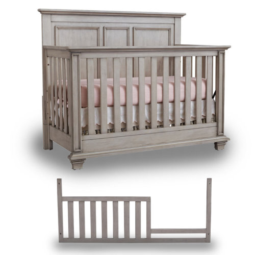 Oxford Baby Kenilworth Convertible Crib with Toddler Guard Rails & Reviews | Wayfair