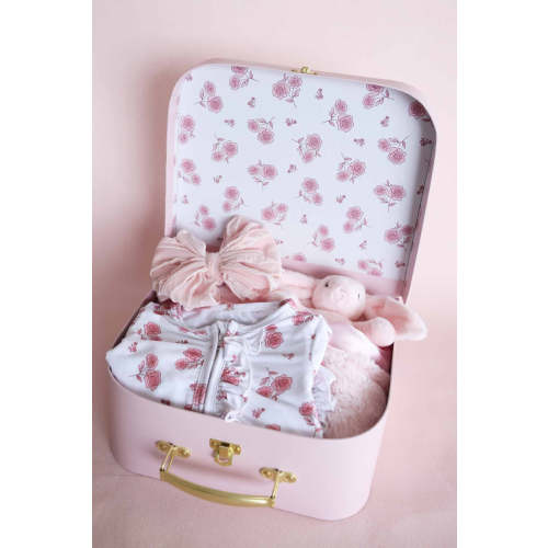Newborn Keepsake Gift Box Set in Rose Garden | Caden Lane