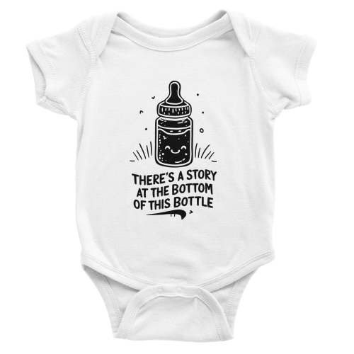 There's a Story at the Bottom of this Bottle - Onesie – ElderEmo.com