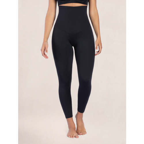 Curveez® High Waisted Shaping Black Leggings