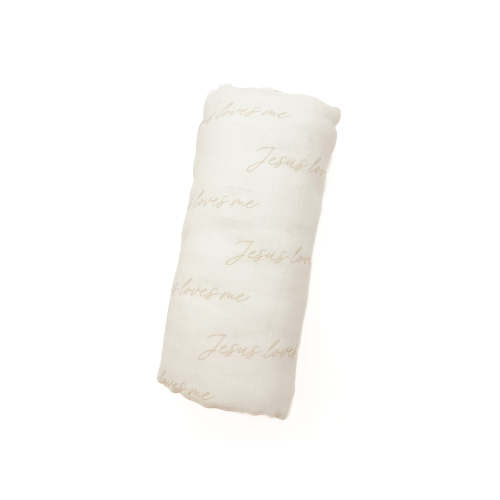 Jesus Loves Me Swaddle Blanket – OUR HOUSE ABOVE