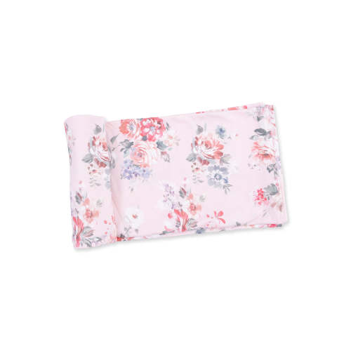 Stretch Swaddle, Painterly Rose Bouquets – SpearmintLOVE