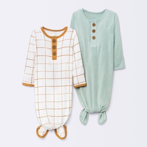 Baby 2pk Modal Blend NightGown - Cloud Island™ Blue, Size: Newborn