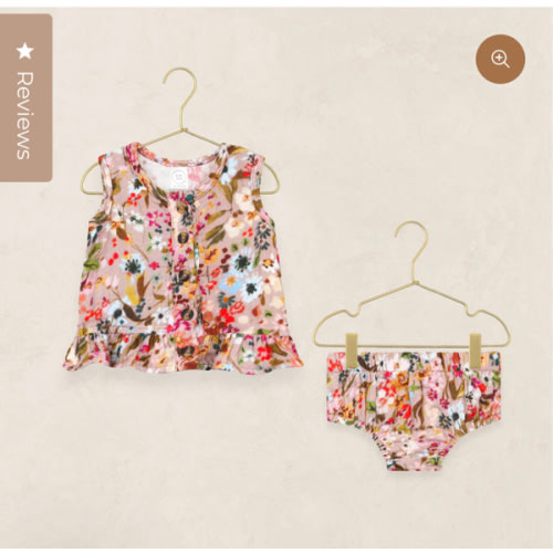 Ruffle Tank + Bloomer Set - Penelope