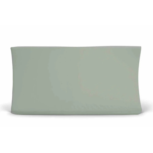 Solid Moss Bamboo Knit Changing Pad Cover