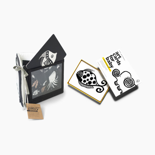 Wee Gallery Tummy Time Gallery & Art Cards Bundle - Original Collection