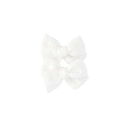 Pinwheel Pigtail Set | Summer Eyelet