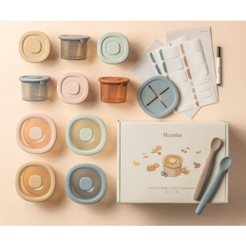Silicone Baby Food Containers