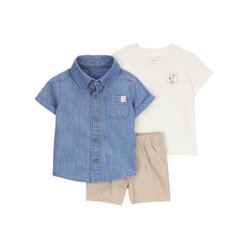 Baby 3-Piece Tropical Little Short Set - Carter's | Carter's
