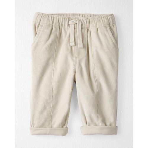 Baby Organic Cotton Corduroy Pants in Toasted Wheat - Little Planet | Carter's