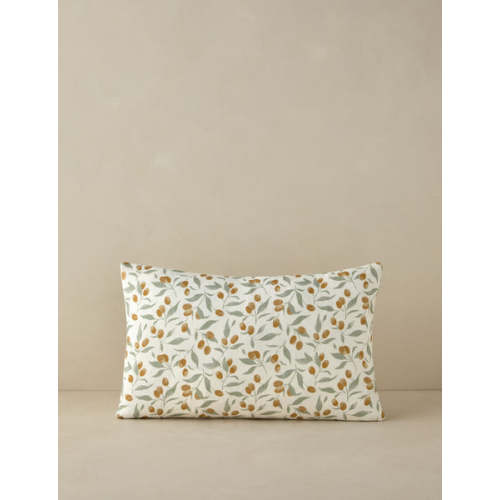 Kumquats Linen Pillow by Rylee + Cru