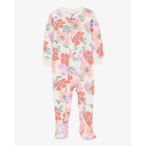 Baby 1-Piece Floral 100% Snug Fit Cotton Footie Pajamas - Carter's | Carter's