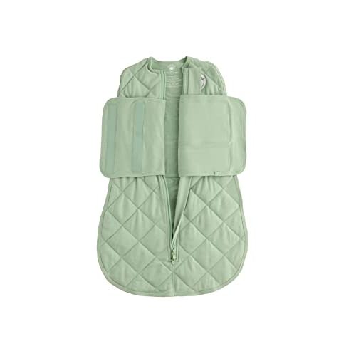 Dreamland Baby Sleep Swaddle | Gently Weighted Sleep Swaddles 100% Natural Cotton 2-Way Zipper Machine Washable and Dryable | Newborn/Infant Swaddle Transition Swaddle Sleeping Bag