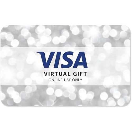 Visa Virtual $100 eGift Card (plus $5.95 Purchase Fee) - For Online Use Only