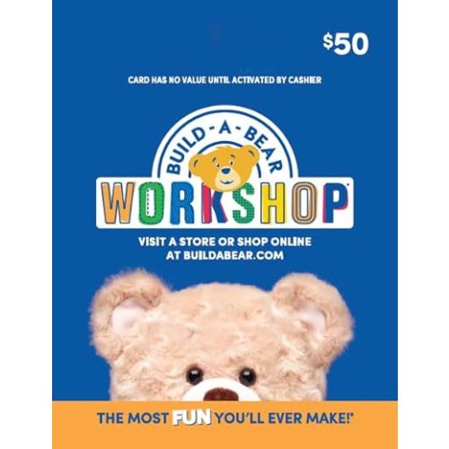 Build-A-Bear Gift Card $50