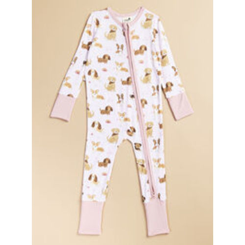 Furry Friends Sleeper in Pink | Tullabee