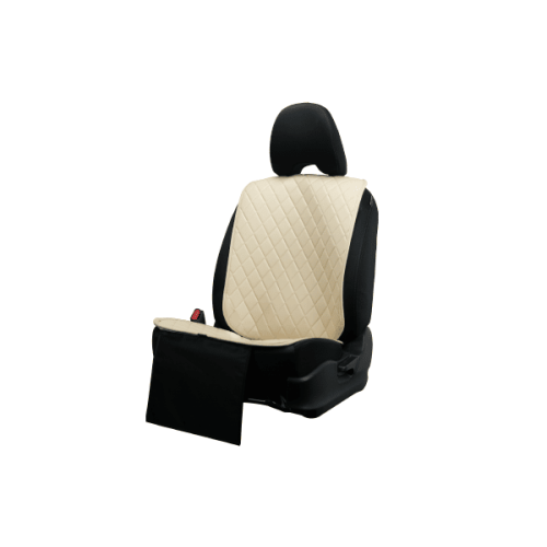 Diamond Seat Protector - Beige