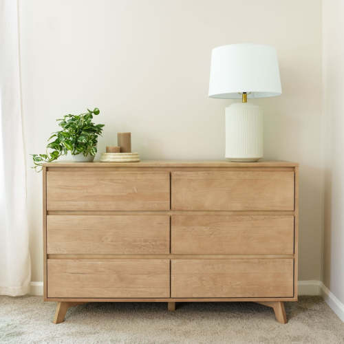 Modern 6-Drawer Dresser