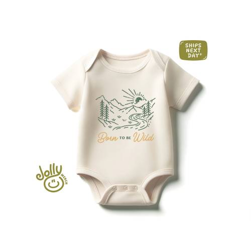 Born to be Wild Baby Bodysuit, Adventure Baby Bodysuit, Cute Mountains Bodysuit, Born to be Wild Toddler Shirt, Baby Shower Gift, Kids Tee