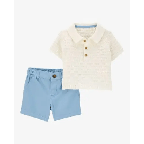 Baby 2-Piece Polo Outfit Set - Carter's | Carter's