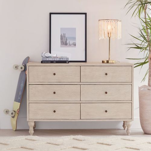 Bellevue 6-Drawer Wide Dresser (48")