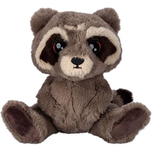 Marvel Disney Store Official Rocket Plush, Guardians of The Galaxy Vol. 3, Small 8 Inches, Iconic Cuddly Toy Character with Embroidered Eyes, Perfect Present for Kids, Suitable for All Ages 0+