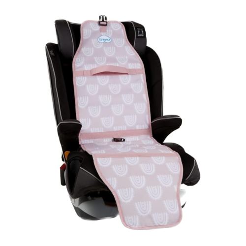 Car Seat Cooling Pad for Babies, Toddlers, and Kids - Comfortable and Durable Cooling Pad for Hot Summer Days - Love Pink, one Size