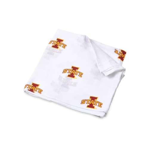 Rally House | ISU ACC White Muslin Swaddle Blanket