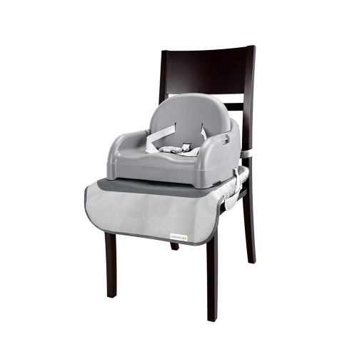 Minnebaby Extra Large Booster Chair Protector Cover, Dining Chair Seat Cover for Booster Seat, Grey
