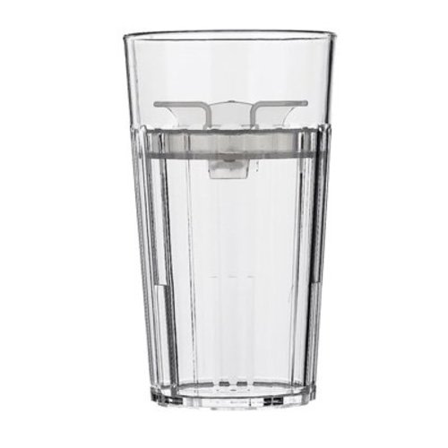 Reflo Smart Cup (Clear 1-Pack) Open Training Cup, Toddler Cup, No Suction 6oz, 360 Control-Flow, Premium High-Impact Plastic 1-Pack Clear